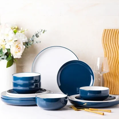 Round Simple Dish Set - Image 4