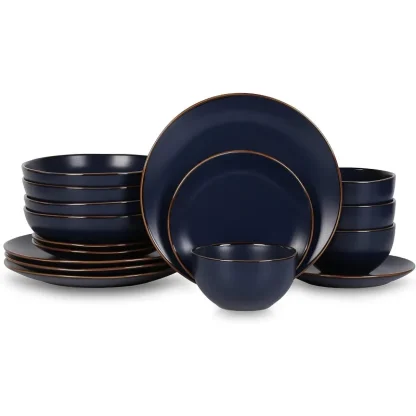 Modern Simple Round Dish Set - Image 7