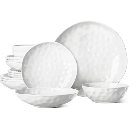 Wavy Dot Debossed Dish Set - Image 3