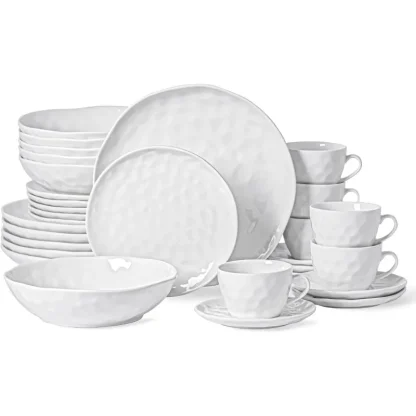 Wavy Dot Debossed Dish Set - Image 4