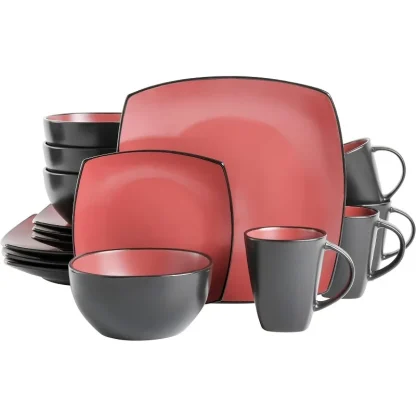 Plain Modern Square Dish Set - Image 3
