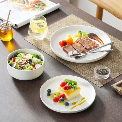 Modern Round Deep Dish Set - Image 5