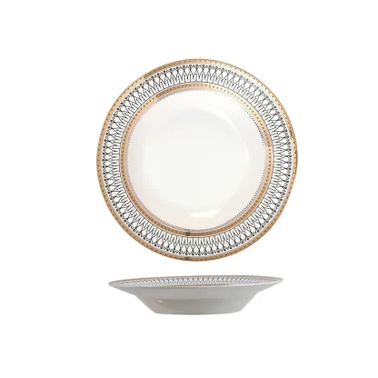 Printed Round Dish Set - Image 6
