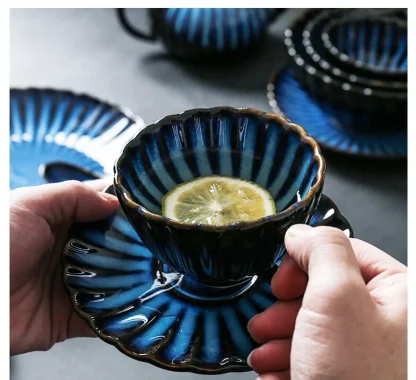 Creative Scalloped Edge Dish Set - Image 7