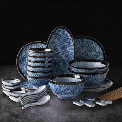 Creative Printed Dish Set