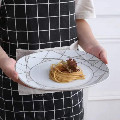 Geometrical Patterned Dish Set - Image 4