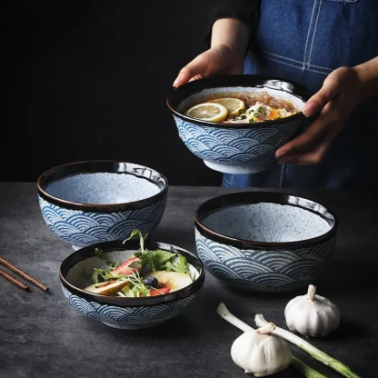 Creative Printed Dish Set - Image 2