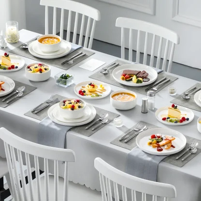 Modern Round Deep Dish Set - Image 3
