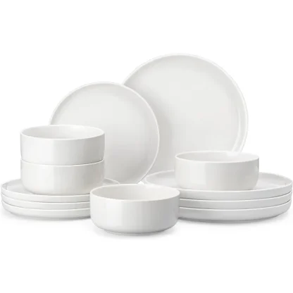 Simple Marble Pattern Dish Set - Image 4