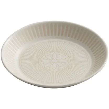 Simple Shallow Round Dish Set - Image 6