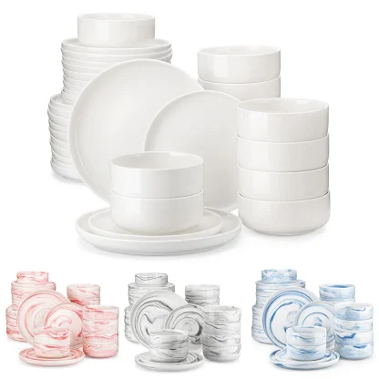 Modern Round Deep Dish Set - Image 2