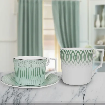 Modern Patterned Dish Set - Image 3