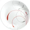 Printed Round White Dish Set - Image 2