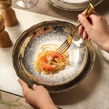 Luxury Shiny Deep Dish Set
