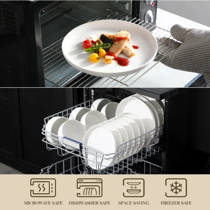 Modern Round Deep Dish Set - Image 7